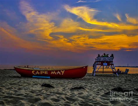 Summer Sunset In Cape May Nj Photograph By Nick Zelinsky Jr Fine Art