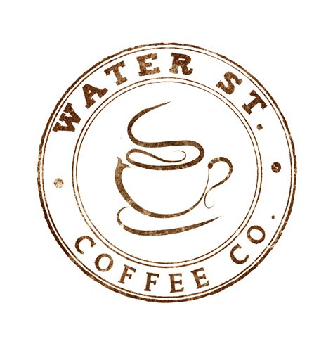 Water Street Coffee Logo The Perfect Scoop