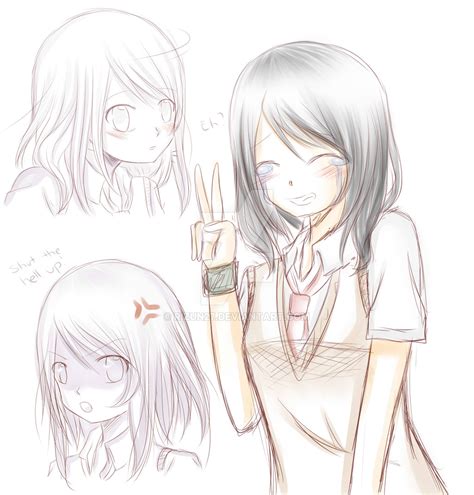 Anime School Girl Drawing At Getdrawings Free Download