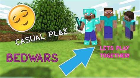 Bedwars Casual Play 🔴 Live Youtube