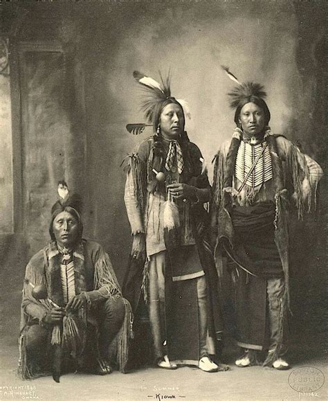 Kiowa Men 1898 Photo By Fa Rinehart Nebraska Native American