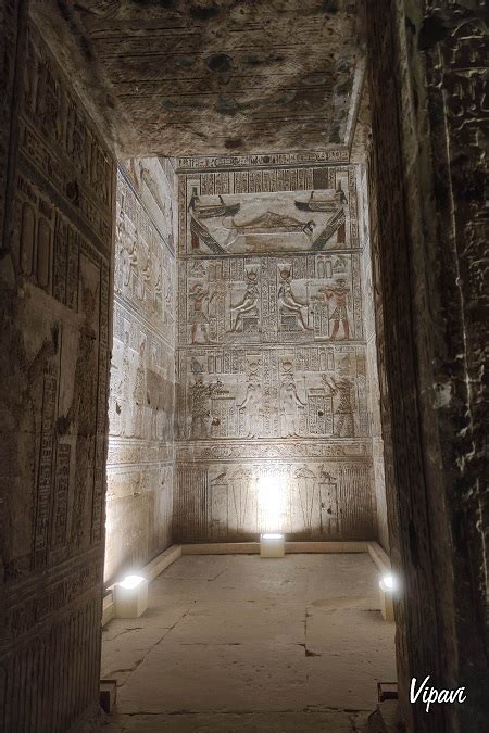 Dendera Templo Hathor Egipto Vipavi