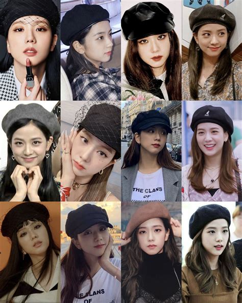 ¹⁹⁹⁵ On Twitter There S Just Something About Kim Jisoo Wearing Berets 😳 Jisoo Do Blackpink