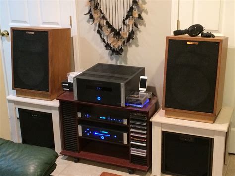 Heresy Iiis On Stands 2 Channel Home Audio The Klipsch Audio