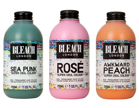 When your hair is covered, cover your head with saran wrap or a shower cap to keep the bleach from drying out. Bleach London's Product Range :: Dye & Hair