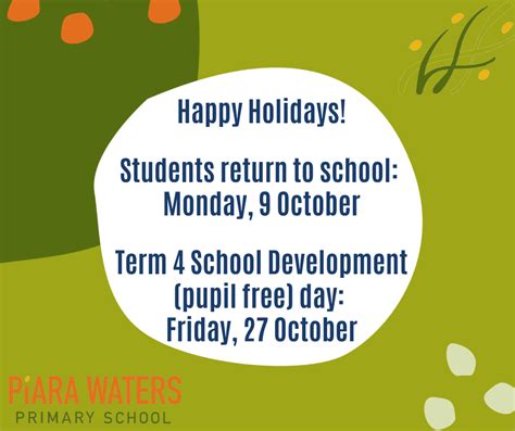Piara Waters Primary School School Holidays Term 3 Pwps Events