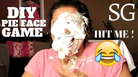 The kids will scream the house down with laughter.$13.90 check it … FUNNY DIY PIE FACE GAME!!! (HIT ME) - YouTube
