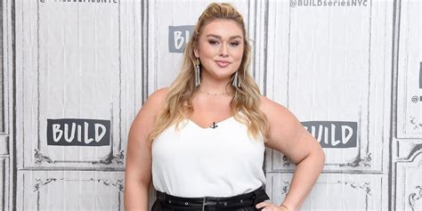 speaking to insider hunter mcgrady also said she was once a straight sized model but couldn