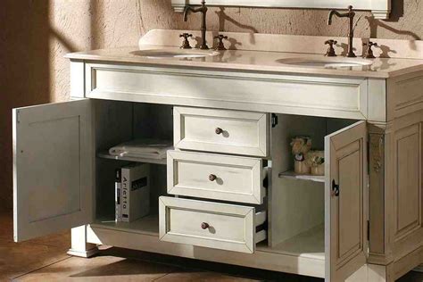 An old cabinet transforms into an antique bathroom vanity in a few easy steps from hgtv designing expert erinn turn a flea market cabinet into a stylish bathroom vanity with antique charm. Bathroom Double Vanity Cabinets - Home Furniture Design