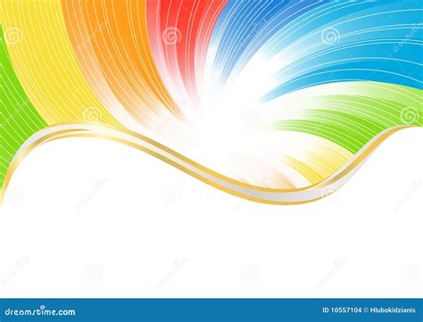 Vector Abstract Background In Bright Color Stock Images Image 10557104