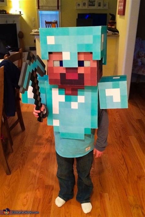 10 Diy Minecraft Costume Ideas Our Three Peas Minecraft Costumes