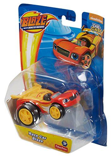 Fisher Price Nickelodeon Blaze The Monster Machines Race Car Blaze