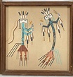 Lot - 3pc Native American Sand Painting Artwork