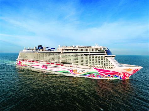 Norwegian Cruise Line Takes Delivery Of Their 15th Cruise Ship