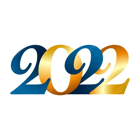 2022 Clipart Azul Y Dorado Png 2022 Vector Dorado Png Y Vector Para