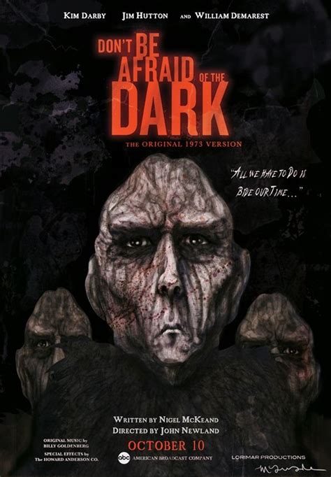 Dont Be Afraid Of The Dark 1973 Alt Afraid Of The Dark Horror