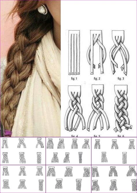 This braid is the real showstopper and to me it's one of the most beautiful braids i i use for that two ribbons, knotted together and elastic. DIY Beauty and Ideas