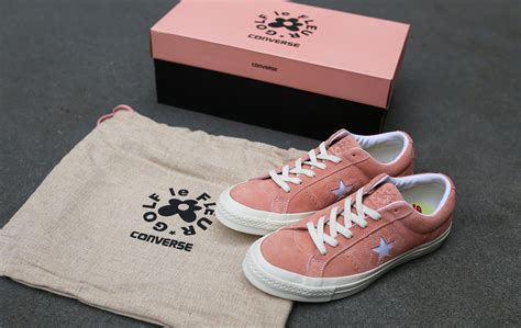 Converse golf le fleur burlap uk 10.5 eur 44.5 chuck taylor ct hi tyler creator. Tyler, the Creator Golf le Fleur x Converse One Star ...