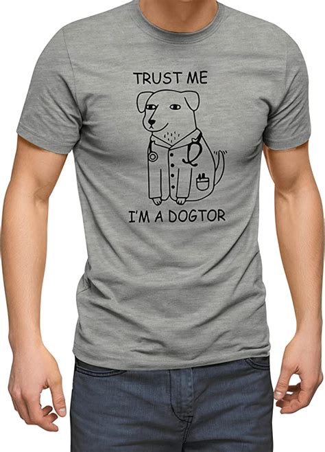 Trust Me Im A Dogtor Greys Anatomy Grau Herren T Shirt Size 3xl