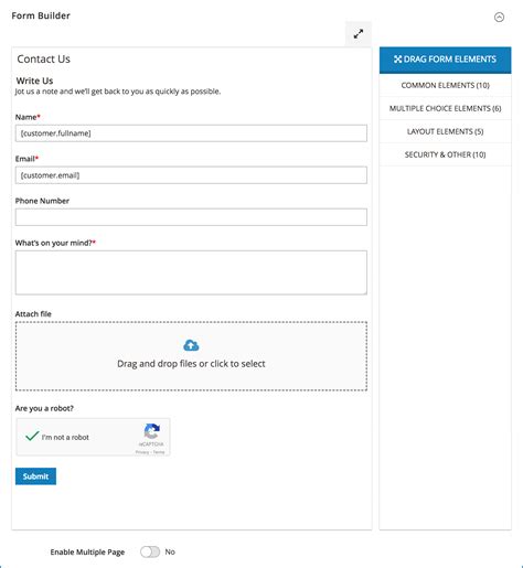 How To Add Contact Form In Magento 2 With Blue Form Builder Magezon