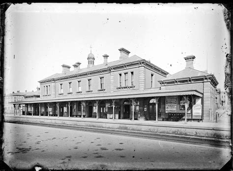 Newcastle Railway Station Newcastle Nsw 1886 Source Li Flickr