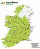 Ireland rail map - Rail travel in ireland map (Northern Europe - Europe)
