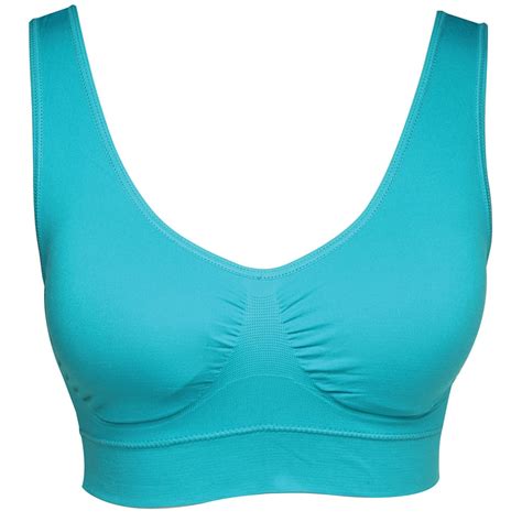 Womens Genie Bra Tm Seamless 3 Pack Set Of 3 Solid Color Comfort