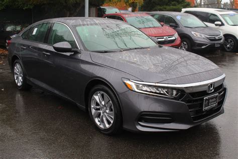 New 2018 Honda Accord Sedan Lx 15t 4dr Car In Kirkland 186294 Honda