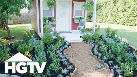Tips For Landscaping Around A Shed Hgtv Youtube