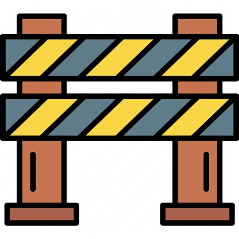 Barrier Obstacle Barricade Impediment Hurdle Icon Download On
