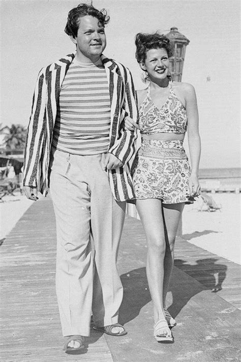 Orson Welles And Rita Hayworth 1944 Rita Hayworth Hollywood Movie Stars