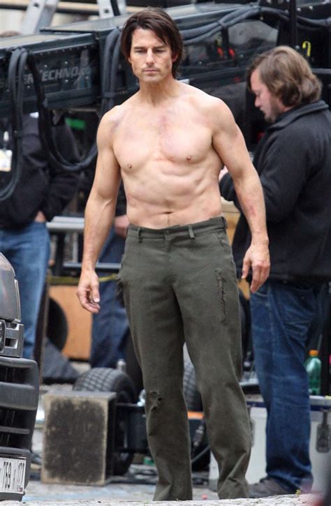 Tom Cruise Was Shirtless For The Filming Of Mission Impossible These