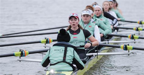 Cambridge University Women Rowing Training For The Boat Race 2020