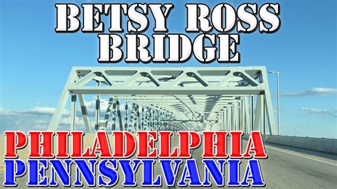 Betsy Ross Bridge Philadelphia To New Jersey 4k Infrastructure