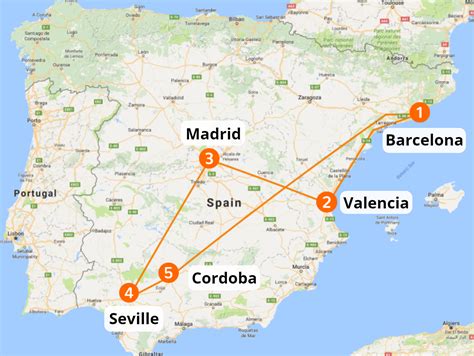Travel Spain By Train Barcelona Valencia Madrid Seville And Granada