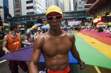 Thousands March For Gay Pride In Hong Kong Daily Mail Online