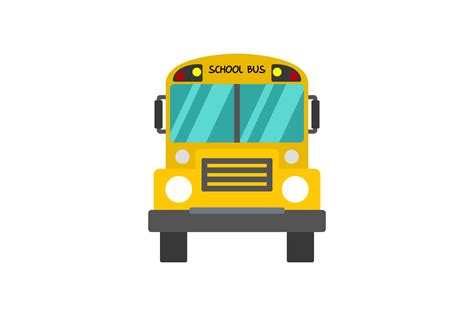 School Bus Vector 206 Gráfico Por Goodmantisid · Creative Fabrica