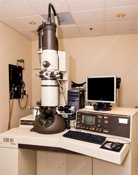 Phillips Cm 10 Electron Microscope Stock Image C0504149 Science