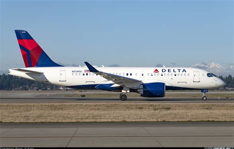 Airbus A220 100 Delta Air Lines Aviation Photo 5895773