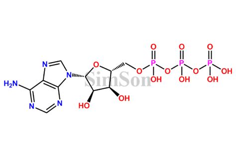 Adenosine 5` Triphosphate Cas No 56 65 5 Simson Pharma Limited