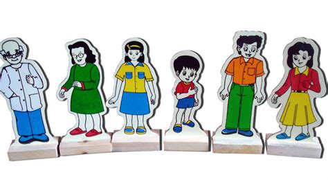 Gambar Anggota Keluarga Animasi Kuliah Desain