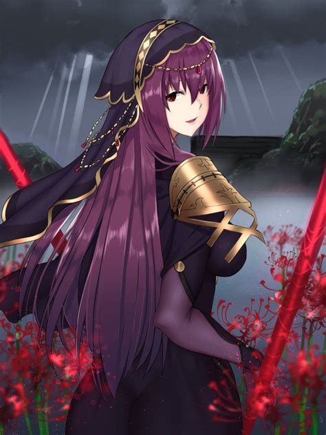 Scathach By Faucon320 Scathach Fate Queen Drawing Anime