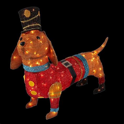 Check categories of outdoor, commercial christmas inflatable dachshund at alibaba.com at affordable prices. Home Accents Holiday 40 in. Pre-Lit Tinsel Dachshund Dog ...