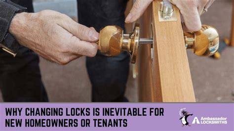 Changing Locks A Must When Moving Into A New House Ambassador Locksmiths