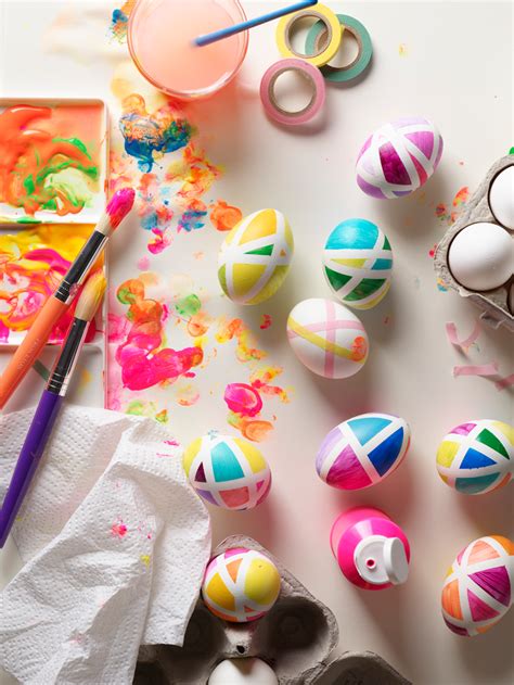Messy Easter Eggs Project Kid