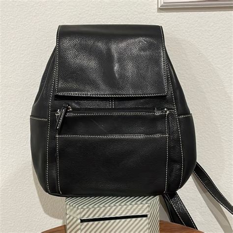 Tignanello Bags Genuine Leather Backpack Bag Purse Poshmark