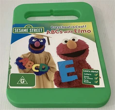 Sesame Street Abcs With Elmo Preschool Is Cool Dvd Region 4 Free Post