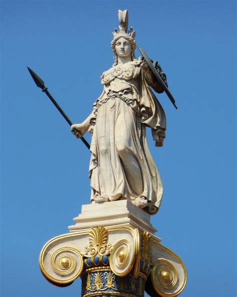 Athena Minerva Greek Goddess Of Wisdom And War