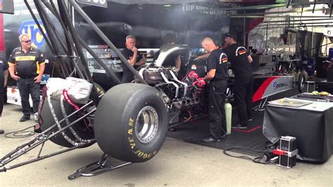 Top Fuel Dragster Start Up In Pits At Sydney Dragway Youtube