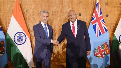 india fiji ink mou on visa exemption for diplomatic official passport holders